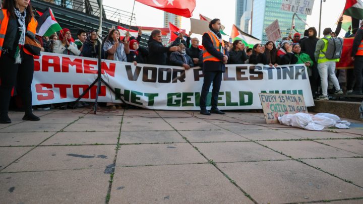 Meerdere demonstraties in Rotterdam vanwege Gaza conflict